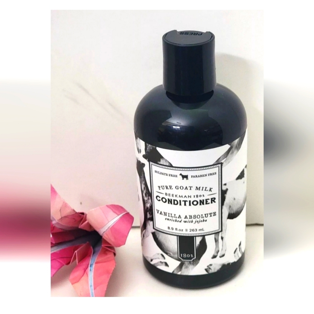 BEEKMAN 1802 GOAT MILK CONDITIONER 8.9 fl oz VANILLA ABSOLUTE enriched / Jojoba